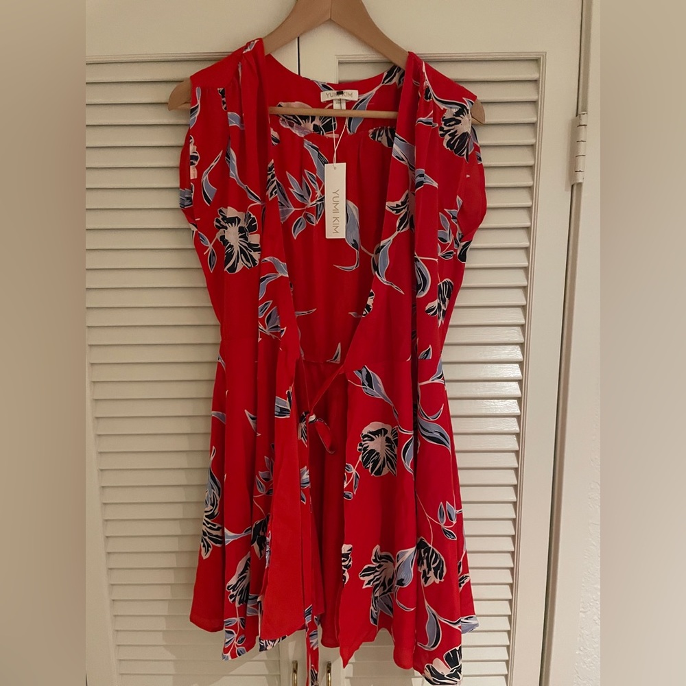 Yumi Kim Short Wrap Dress